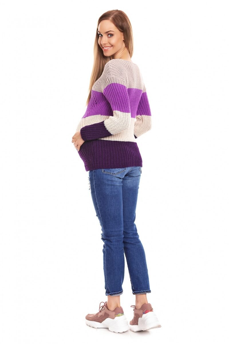 Pregnancy sweater model 132023 PeeKaBoo - Image 3