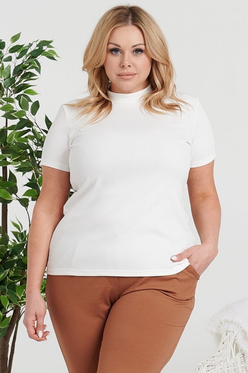 Plus size blouse model 169018 Karko