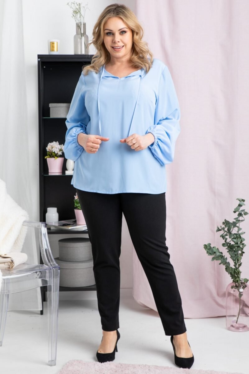 Plus size blouse model 169691 Karko - Image 2