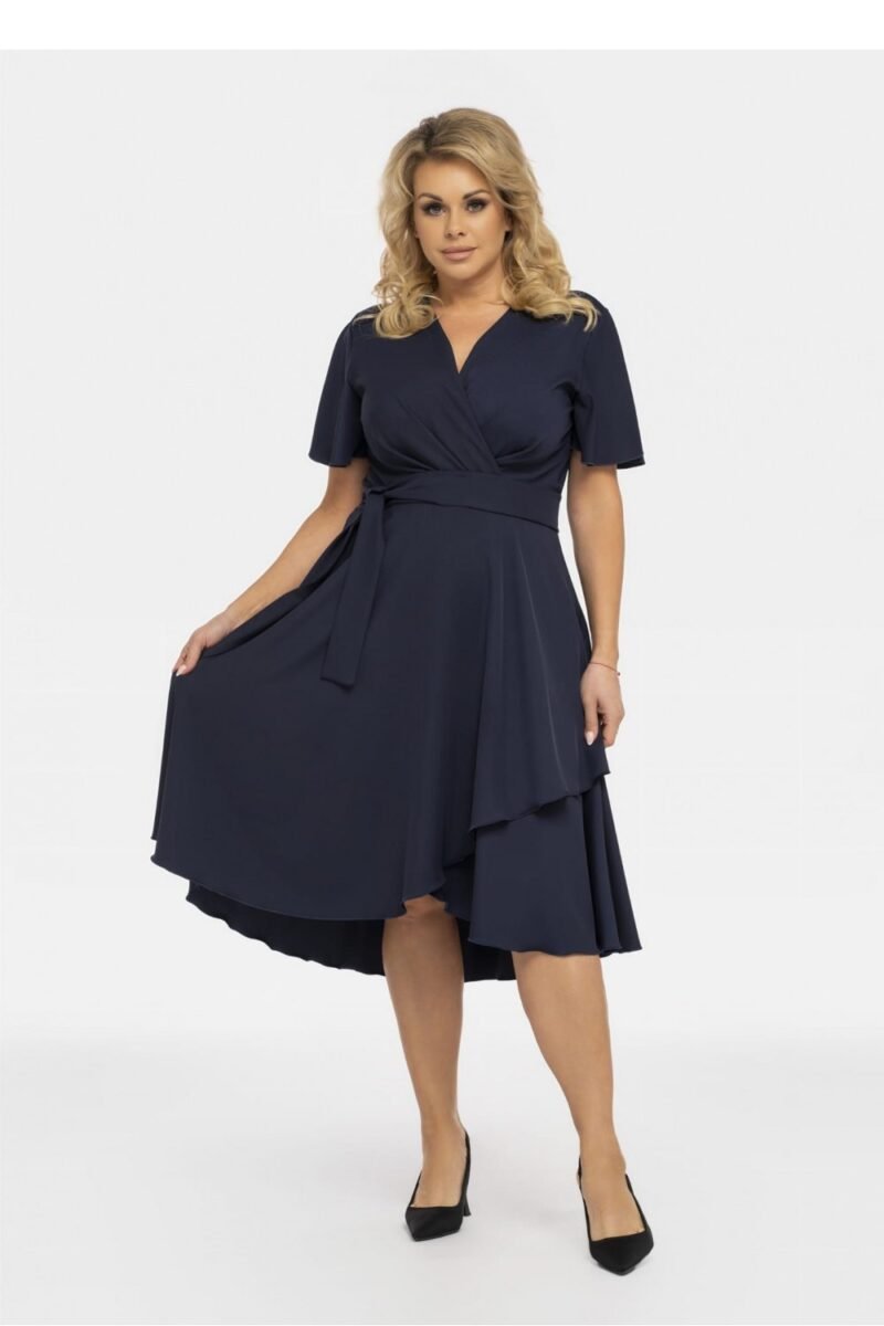 Plus size dress model 190952 Karko - Image 2