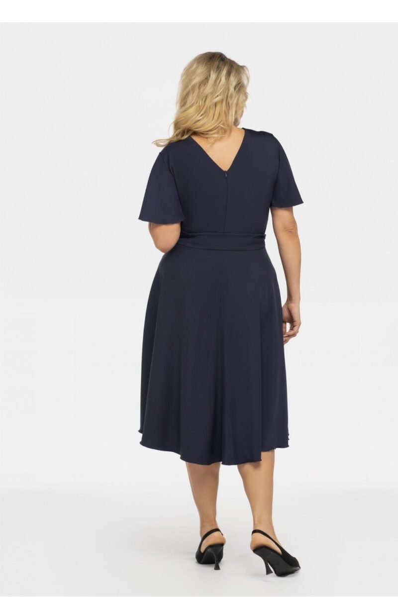 Plus size dress model 190952 Karko - Image 3