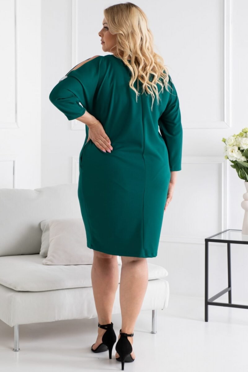 Plus size dress model 191382 Karko - Image 3