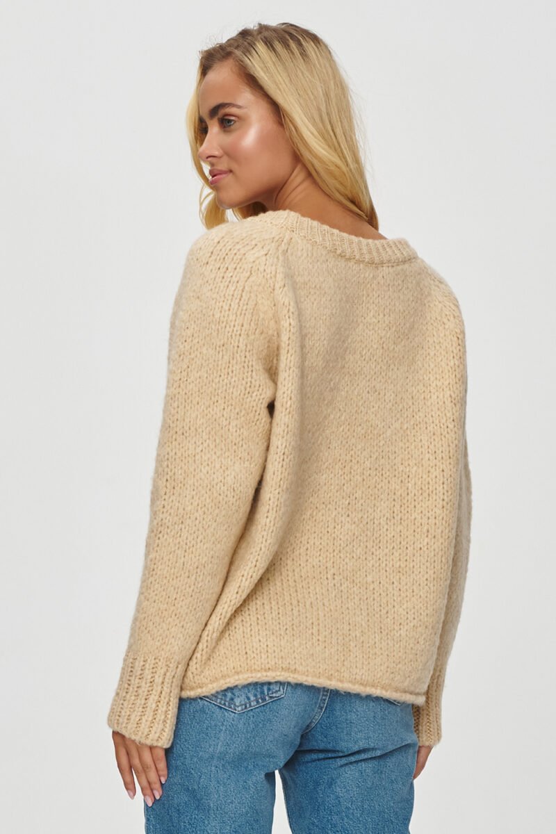 Jumper model 201804 Makadamia - Image 3