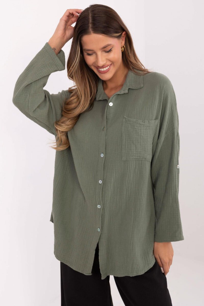 Long sleeve shirt model 210009 Italy Moda